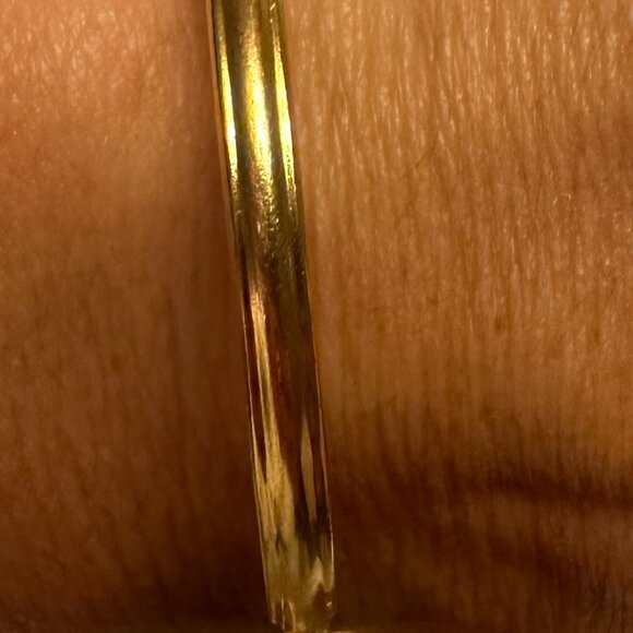 In Original Box Gucci 1980’s Interchangeable Bezel Gold Bracelet Watch - Picture 12 of 13